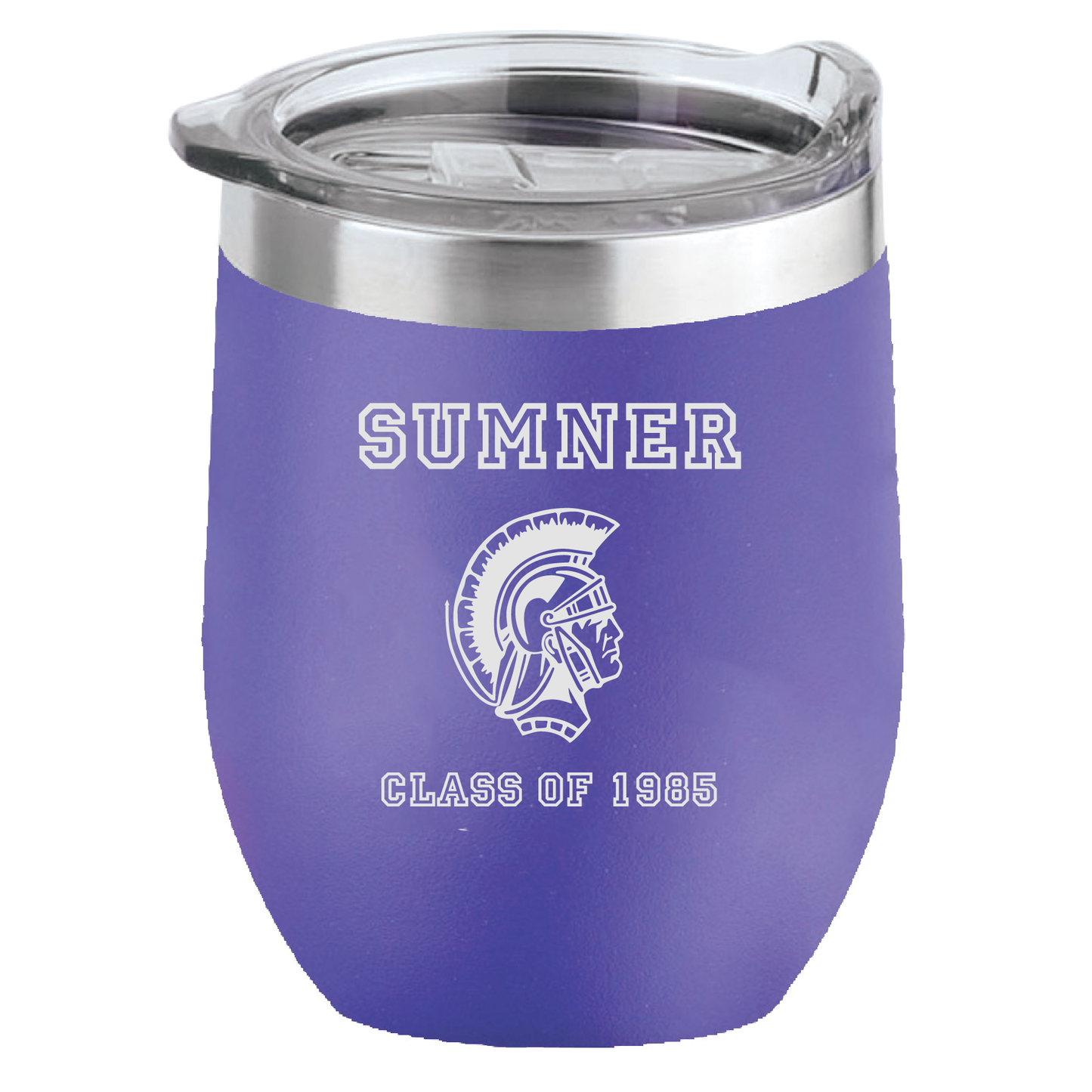 SumnerHigh School Class of 1985 16 oz Insulated Wine Tumbler