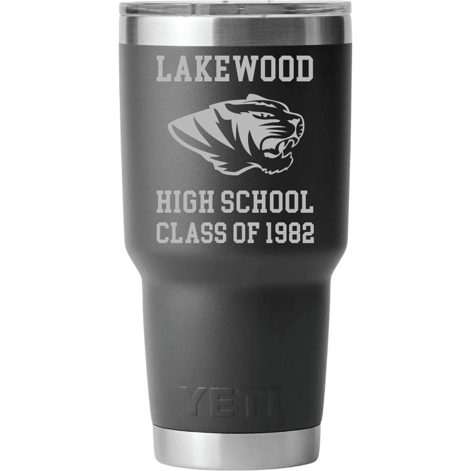 Lakewood High School 30 oz Yeti Rambler