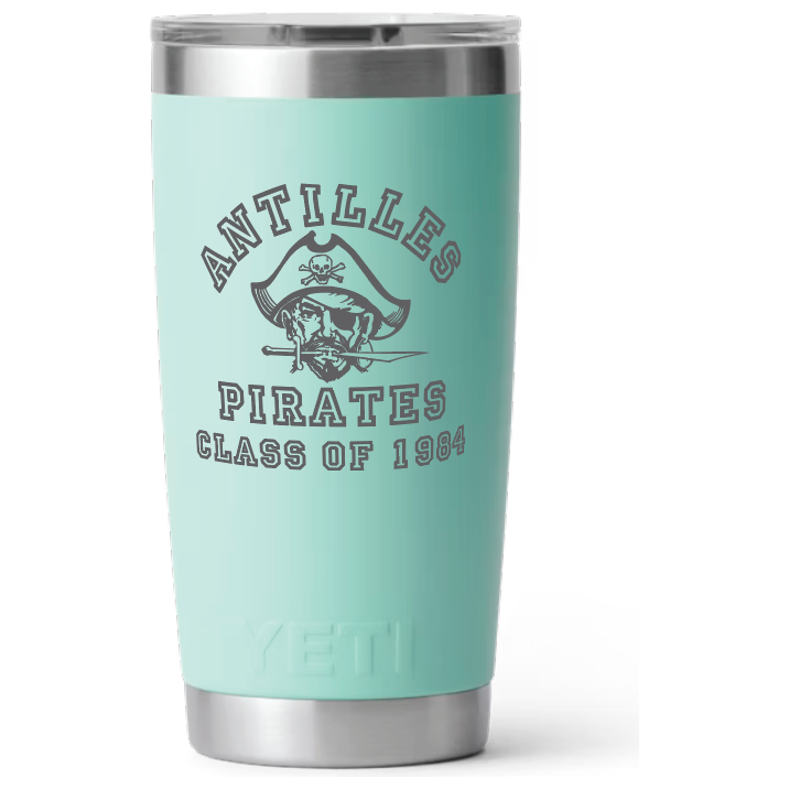 Antilles High School Pirates Class of 1984 20 oz Yeti Rambler