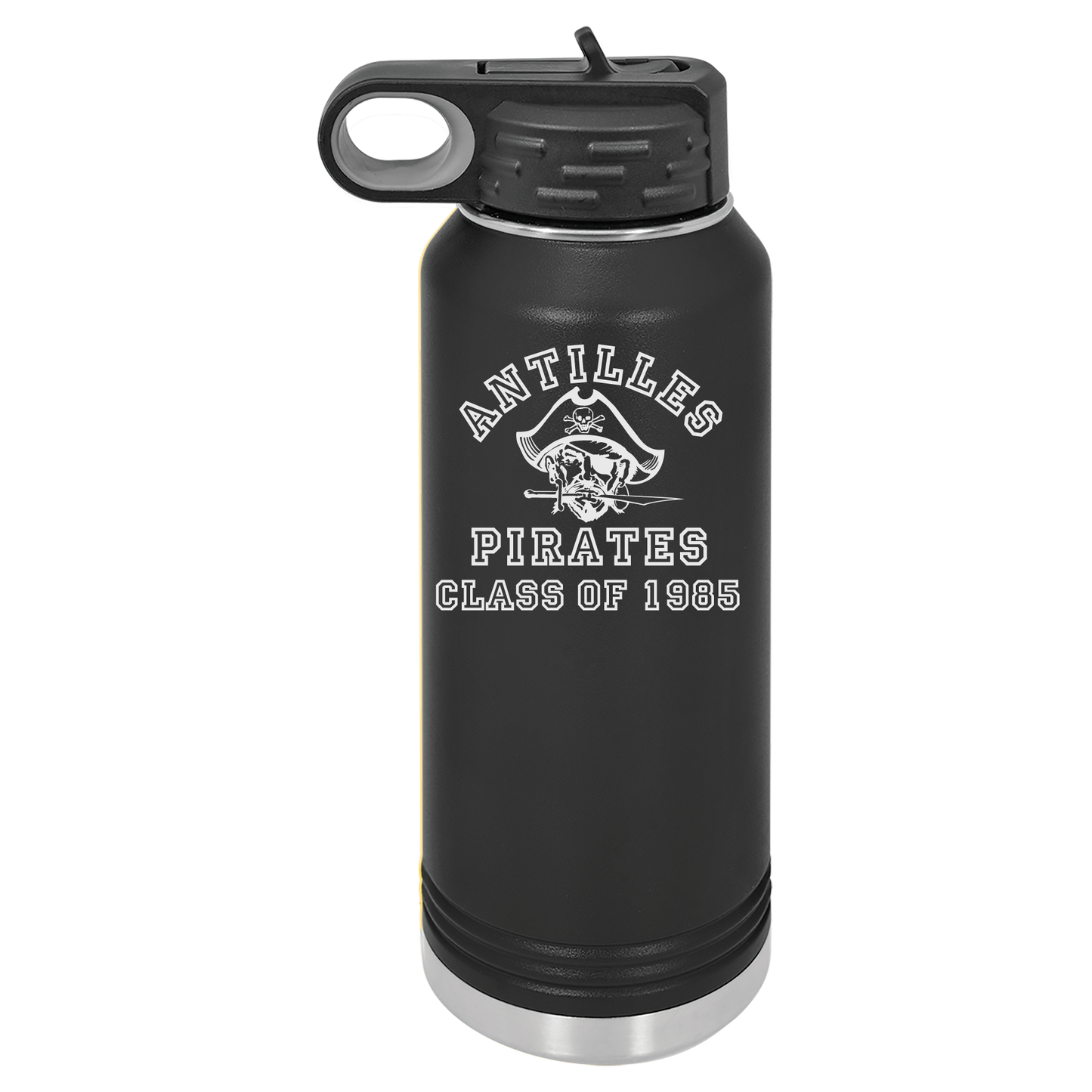 Antilles High School Pirates Class of 1985 32 oz Water Bottle