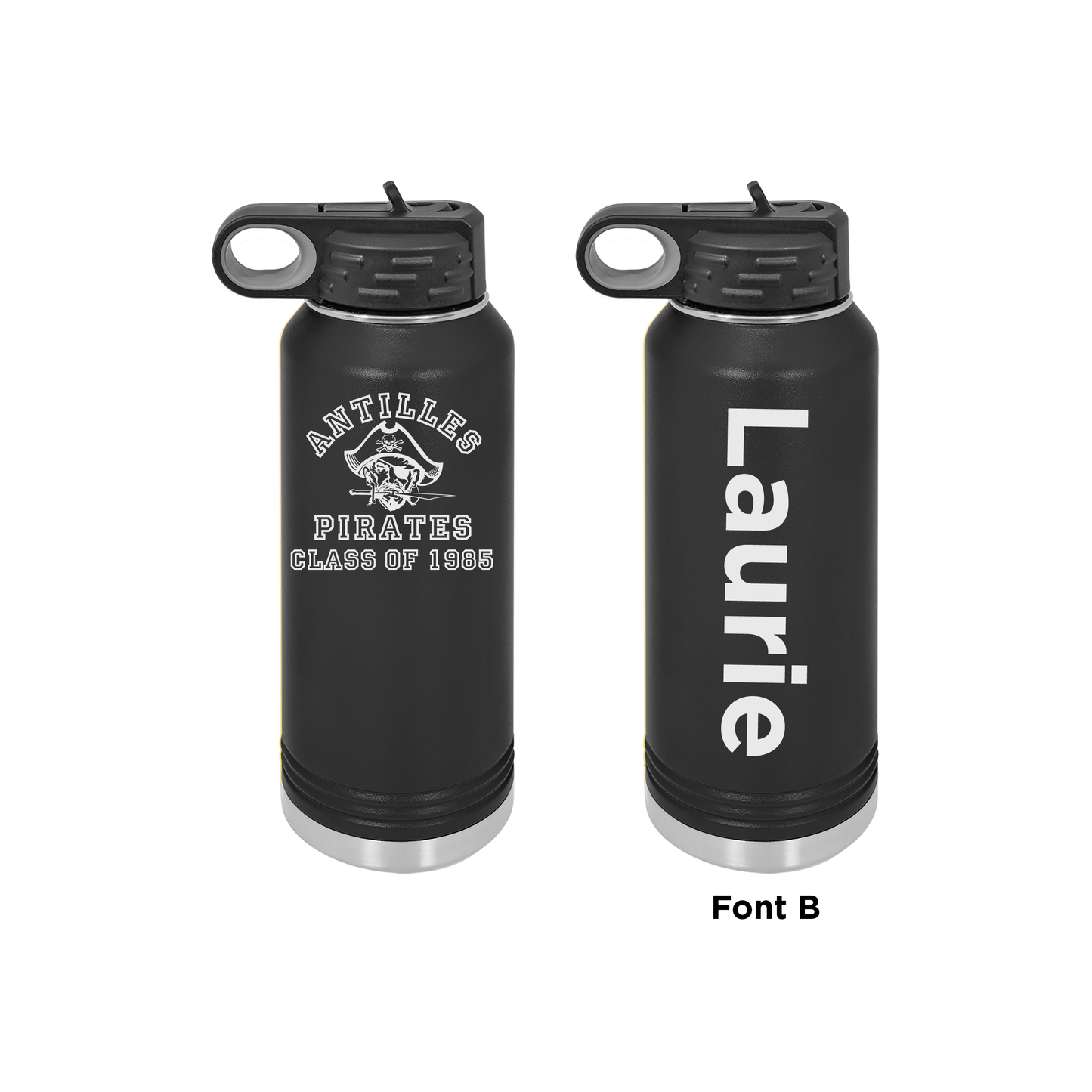 Antilles High School Pirates Class of 1985 32 oz Water Bottle