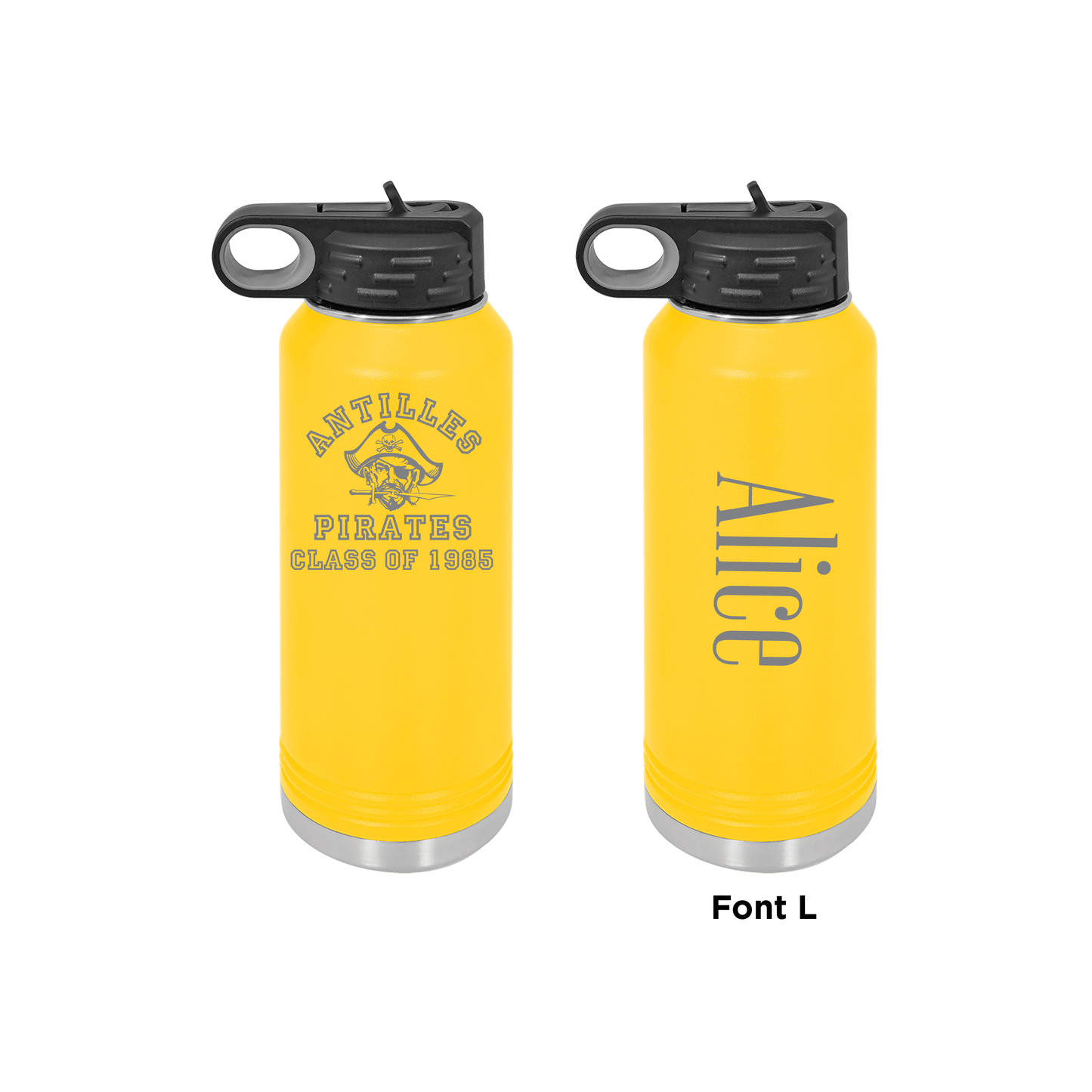 Antilles High School Pirates Class of 1985 32 oz Water Bottle