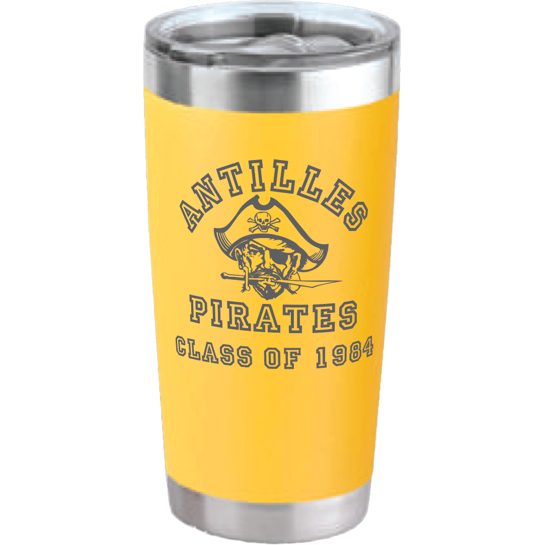 Antilles High School Pirates Class of 1984 20 oz Tumbler