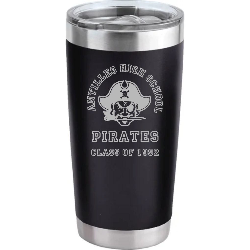 Antilles High School Pirates (Old School) 20 oz Tumbler