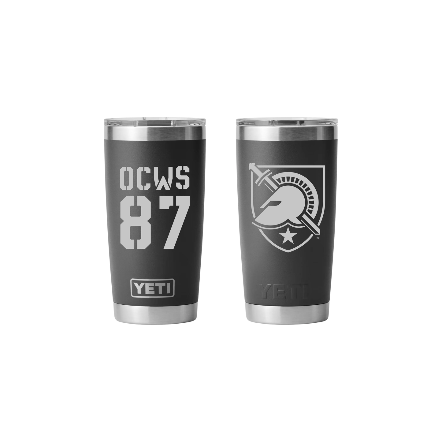 USMA 87 Yeti Rambler 20 oz Tumbler with Magslider Lid