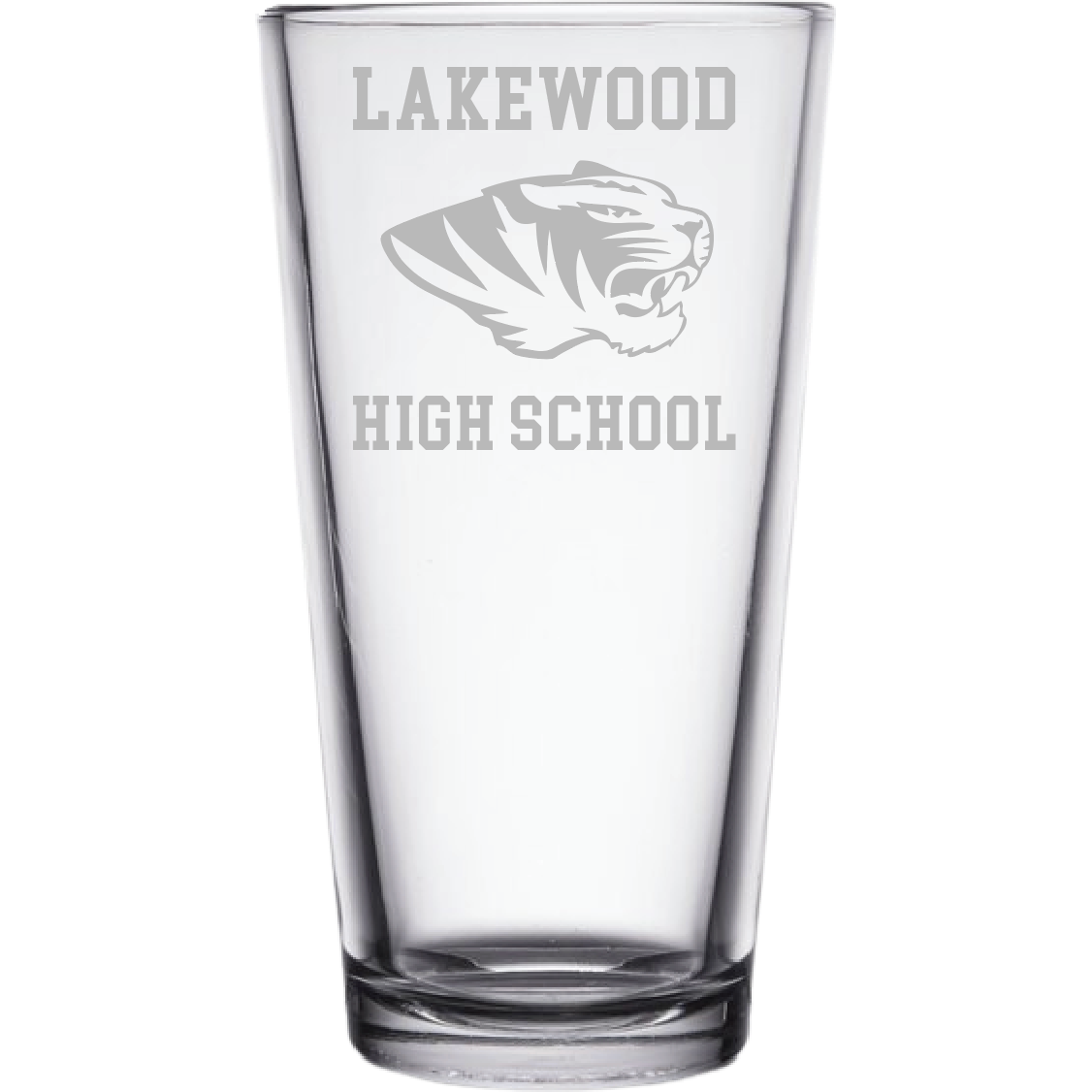 Lakewood High School Pint Glass