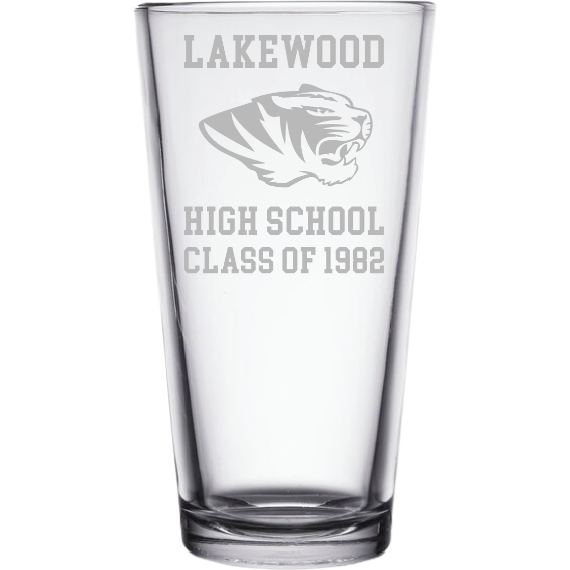 Lakewood High School Pint Glass