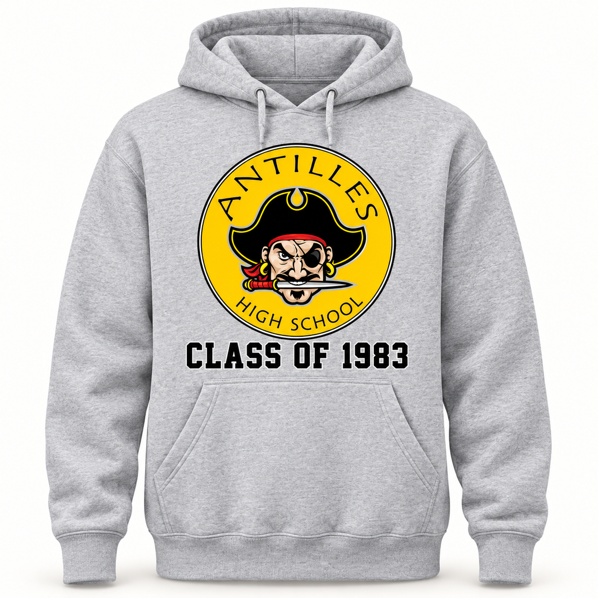 Pullover Hoodie | CLASSIC+ | Grey | New Pirate — sample CLASS OF 1983