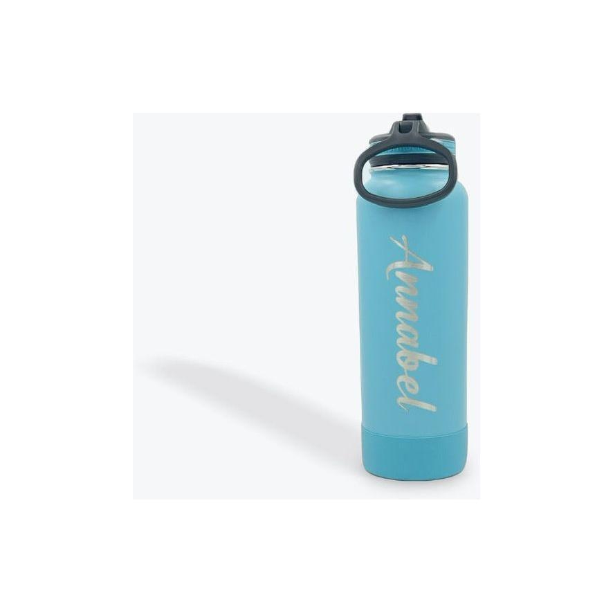 Engraved 40 oz (1.18 l) Thermoflask Water Bottle - Gold Camp Engraving