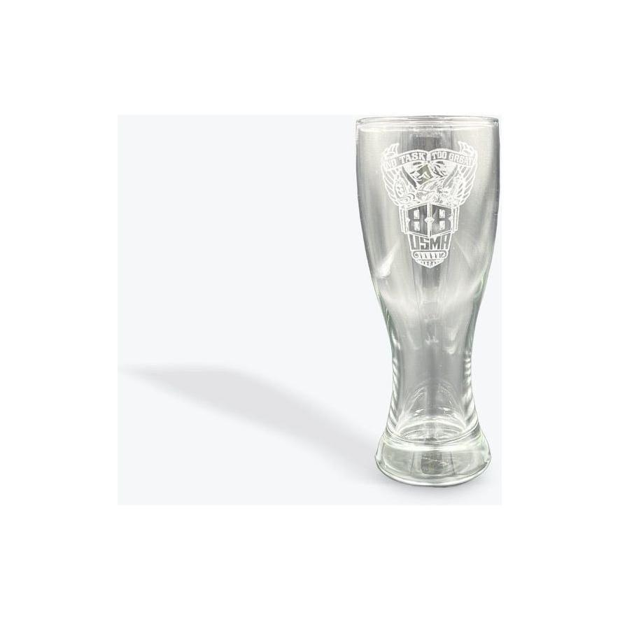 USMA '88 Pilsner Glass - Gold Camp Engraving