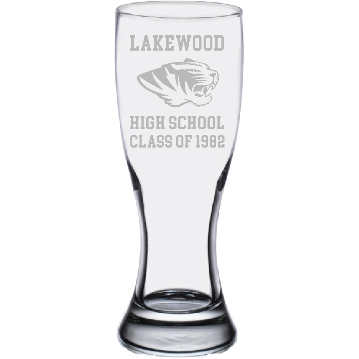 Lakewood High School Pilsner Glass (20 oz)