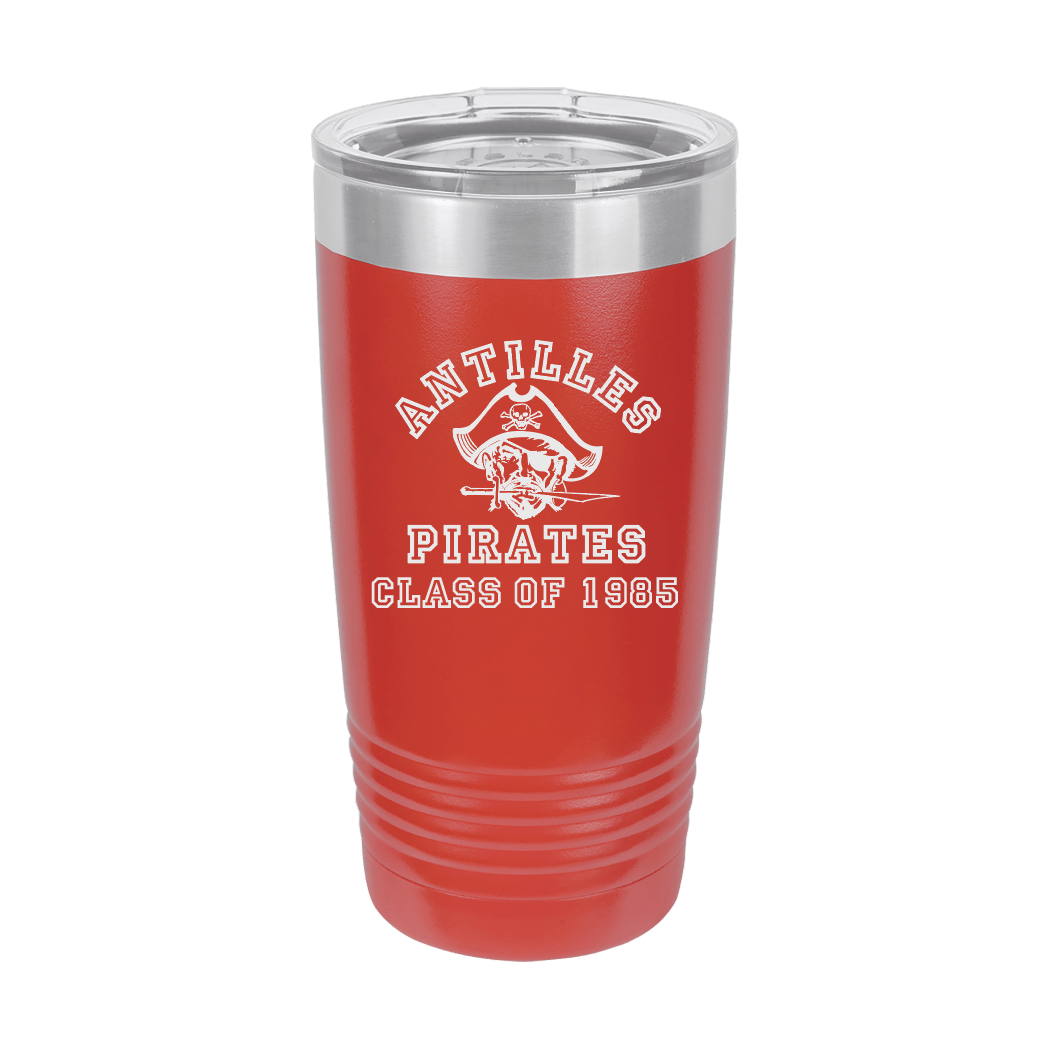 Antilles High School Pirates Class of 1985 20 oz Tumbler