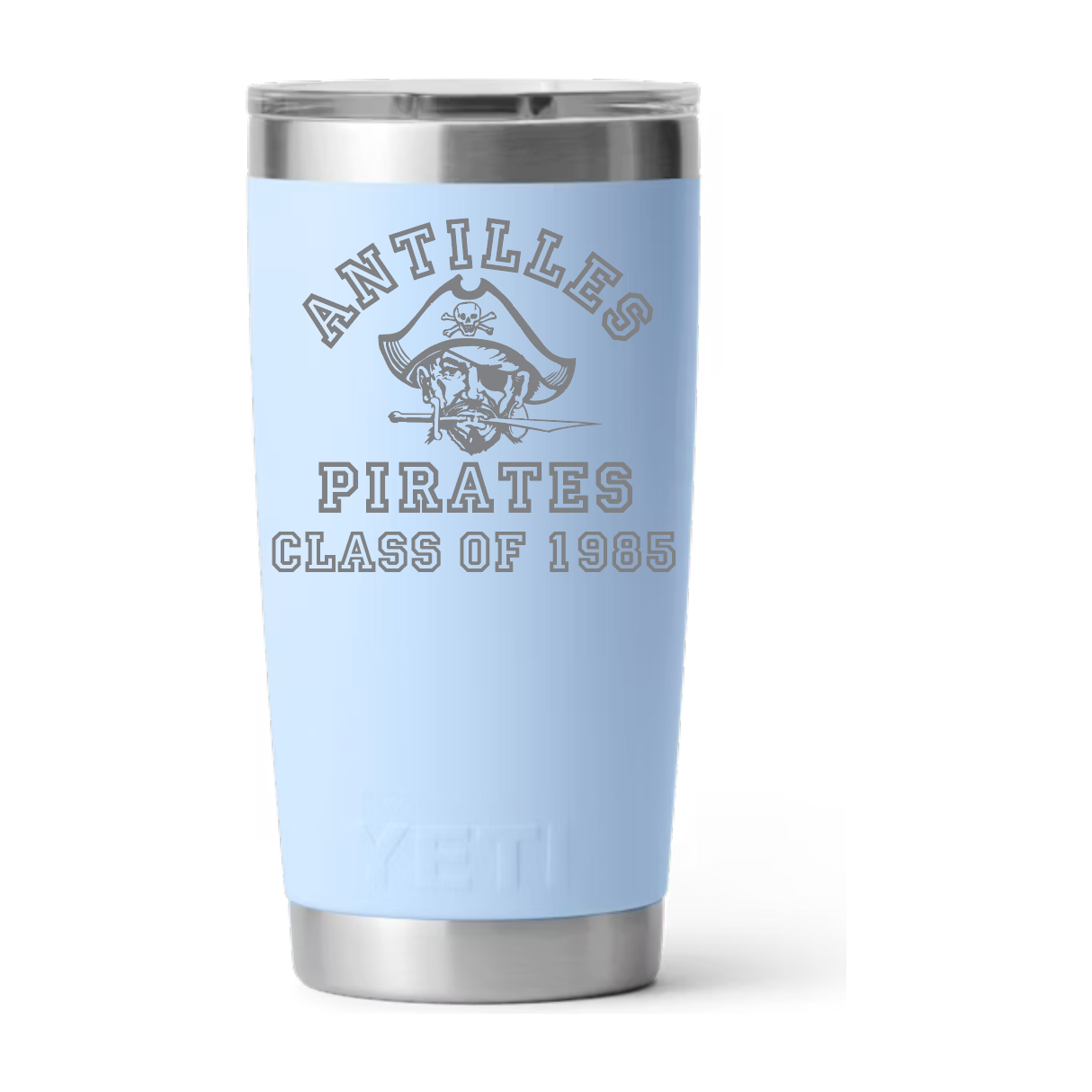 Antilles High School Pirates Class of 1985 20 oz Yeti Rambler