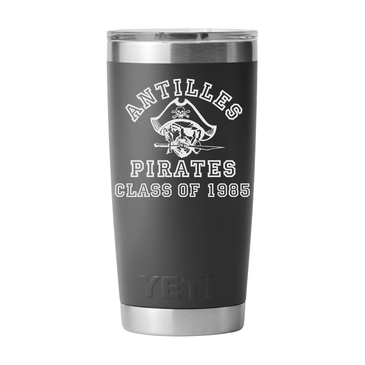 Antilles High School Pirates Class of 1985 20 oz Yeti Rambler