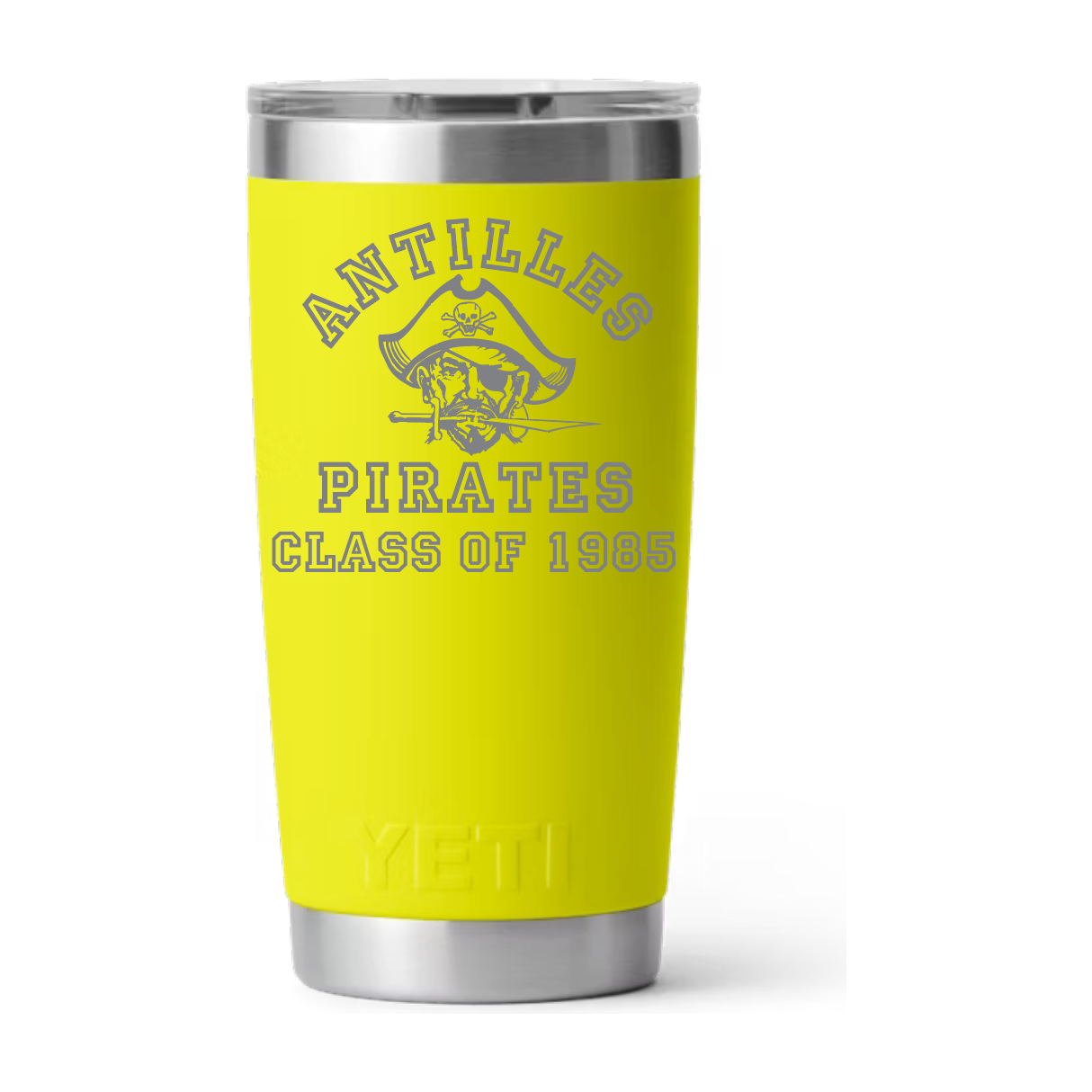 Antilles High School Pirates Class of 1985 20 oz Yeti Rambler
