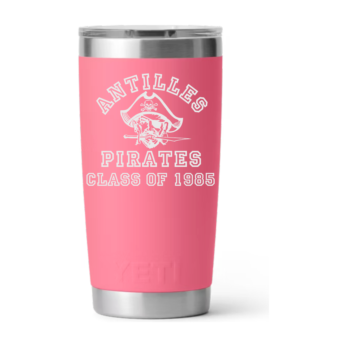 Antilles High School Pirates Class of 1985 20 oz Yeti Rambler