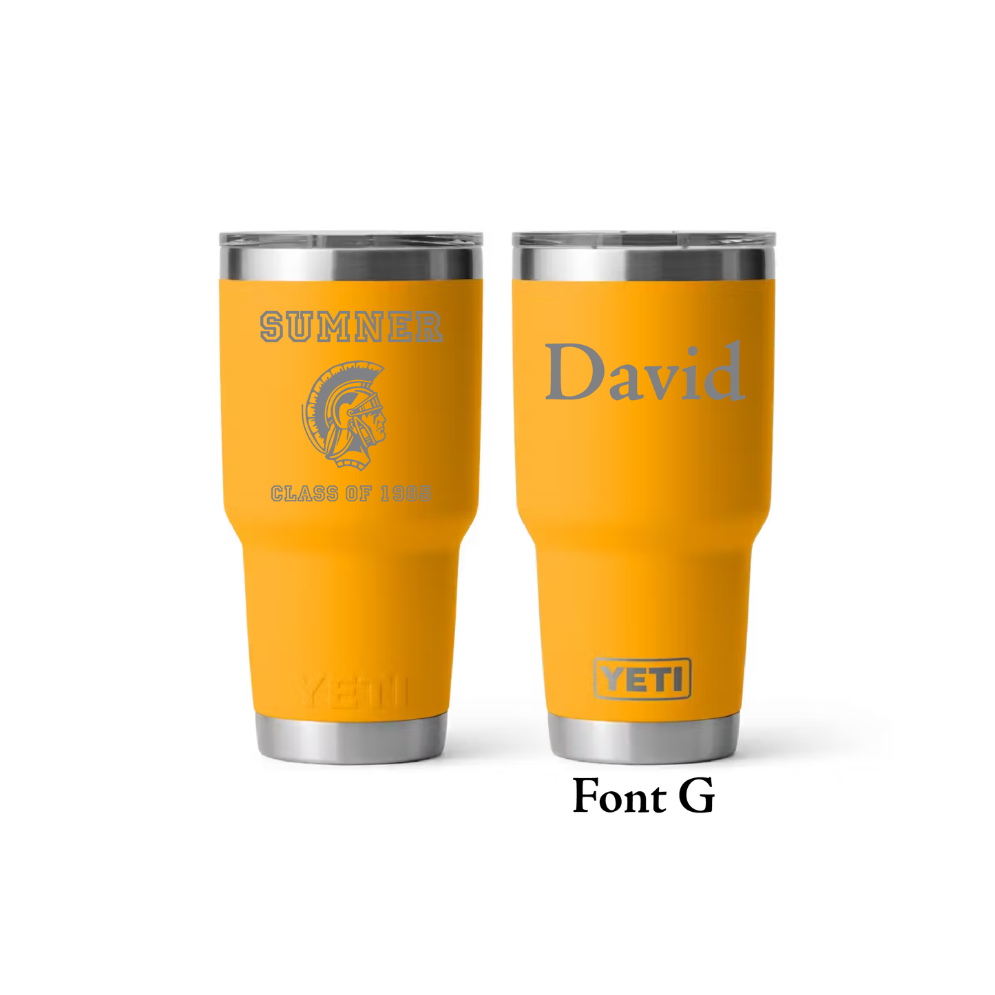 Sumner High School Class of 1985 30 oz Yeti Rambler