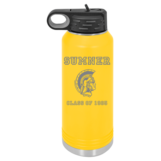 Sumner High School Class of 1985 32 oz Water Bottle