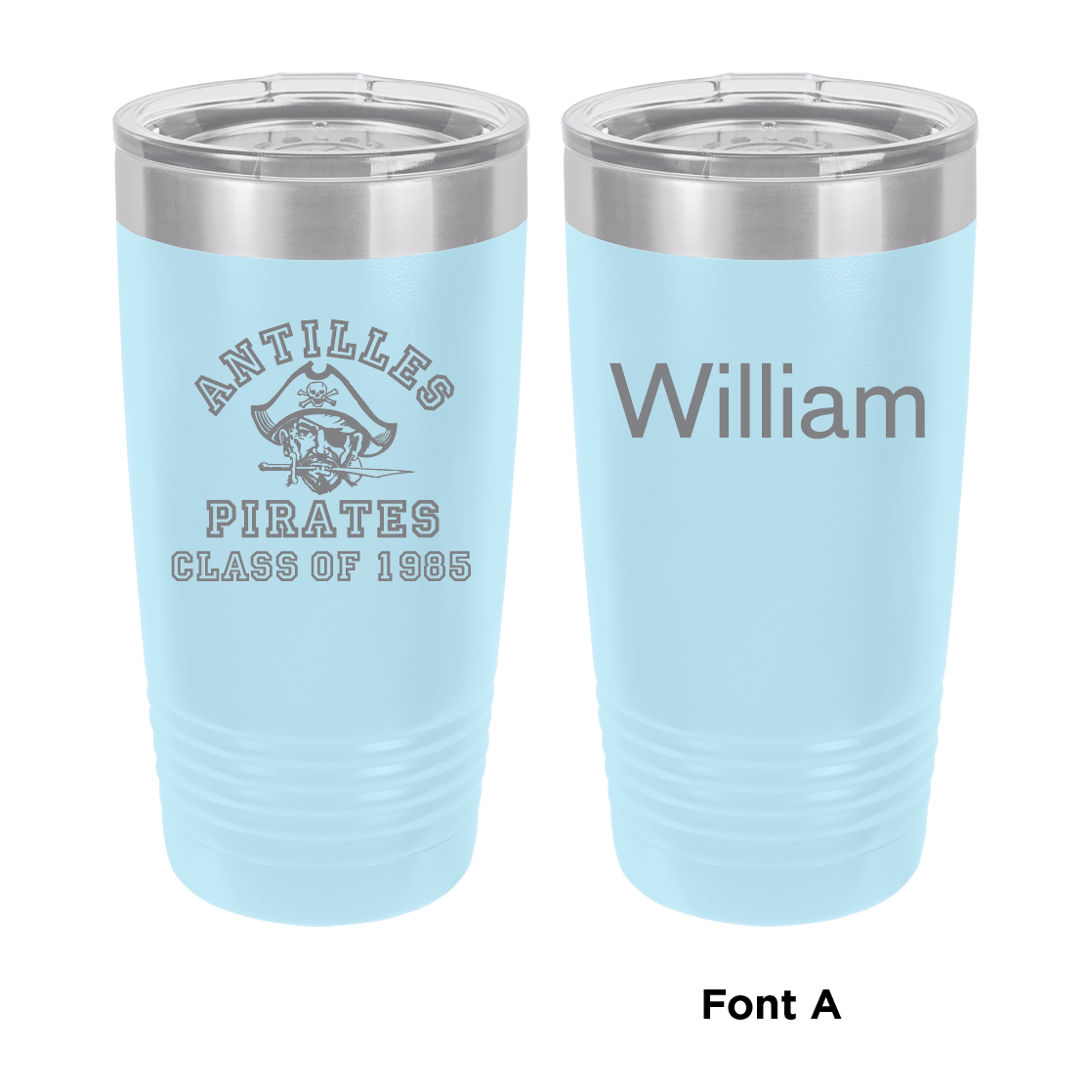 Antilles High School Pirates Class of 1985 20 oz Tumbler