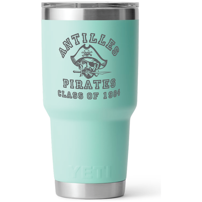Antilles High School Pirates Class of 1984 30 oz Yeti Rambler