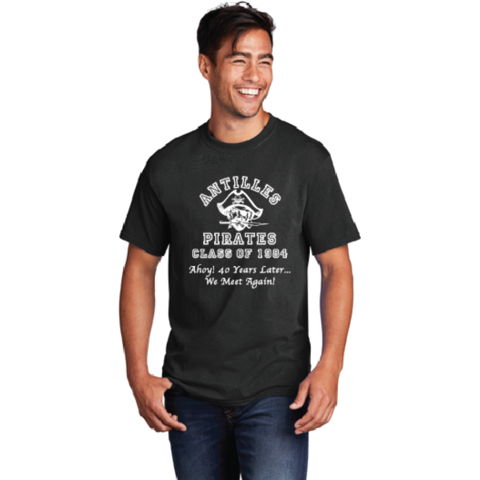 Antilles High School Pirates Class of 1984 Official Reunion Shirt