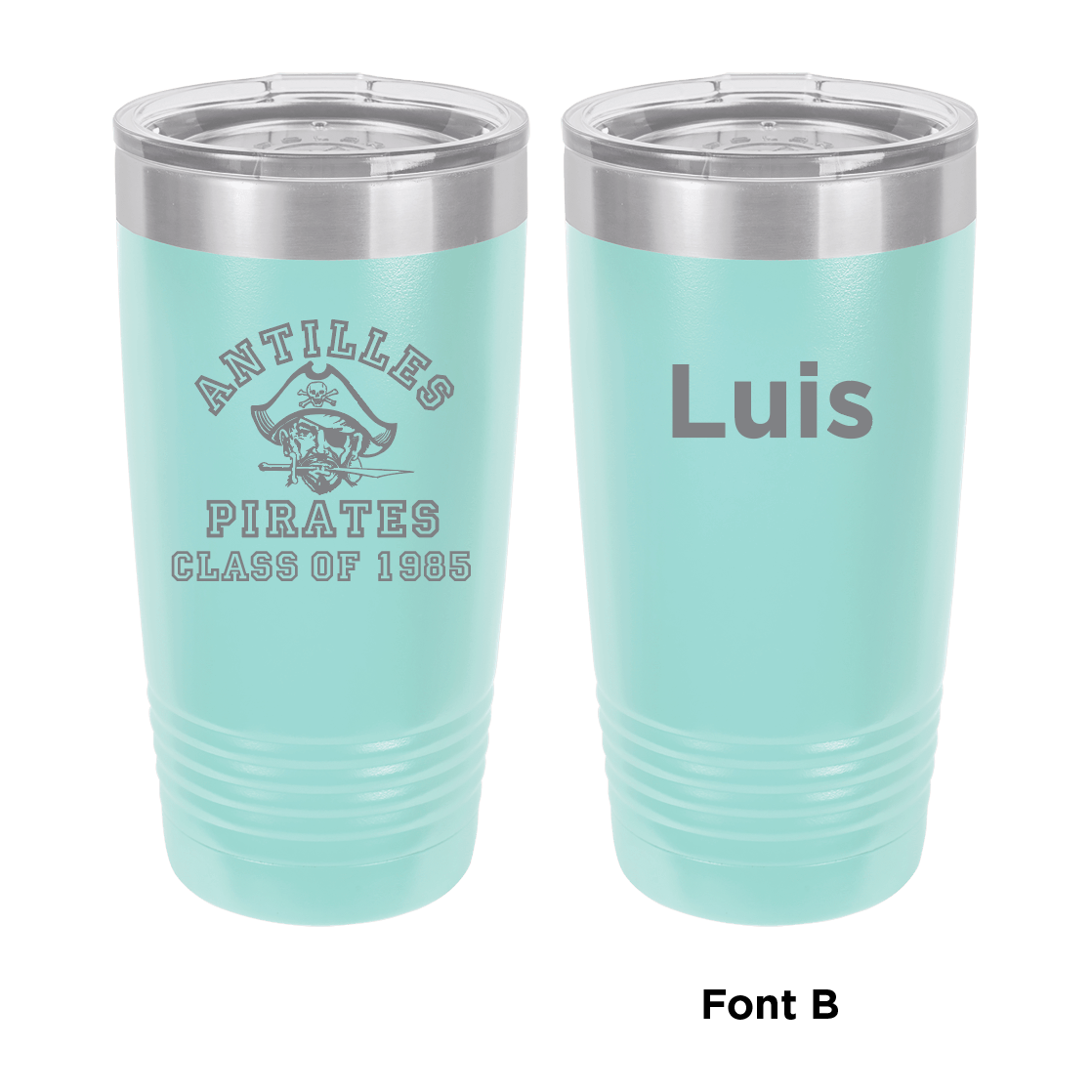 Antilles High School Pirates Class of 1985 20 oz Tumbler