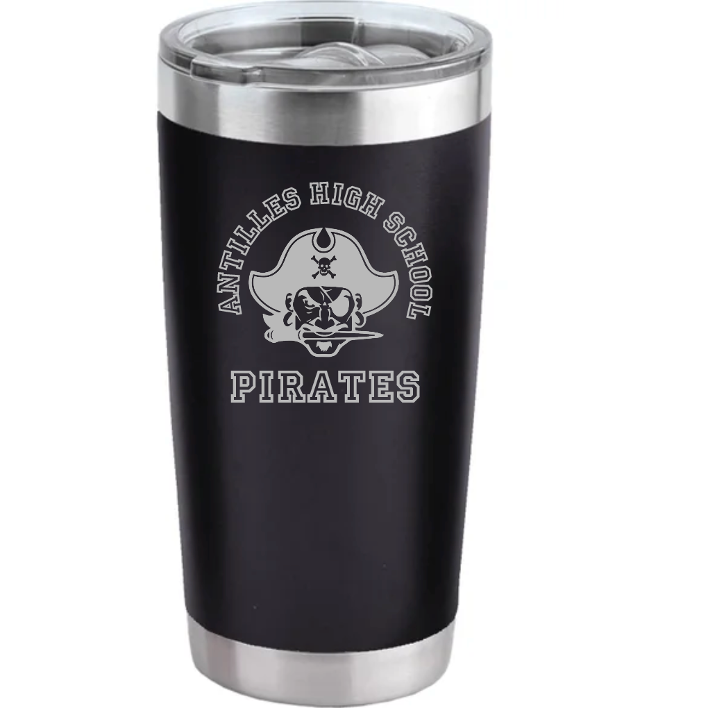 Antilles High School Pirates (Old School) 20 oz Tumbler