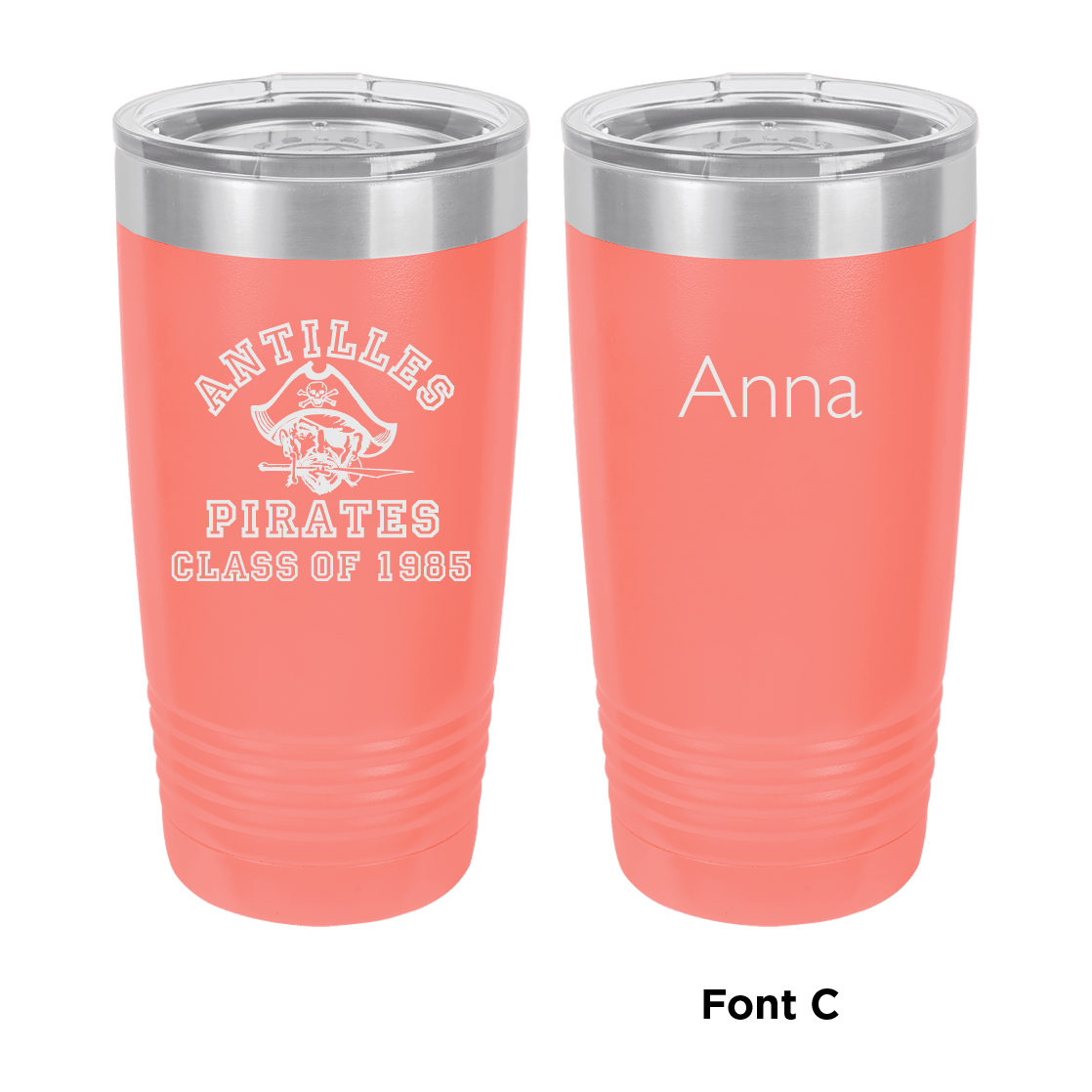 Antilles High School Pirates Class of 1985 20 oz Tumbler