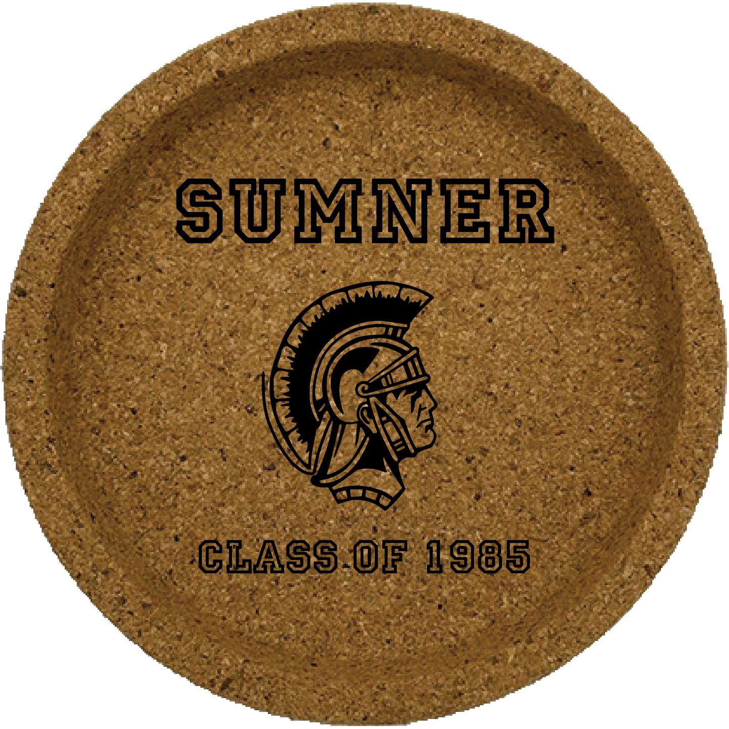 Sumner High School Class of 1985 Cork Coaster Set