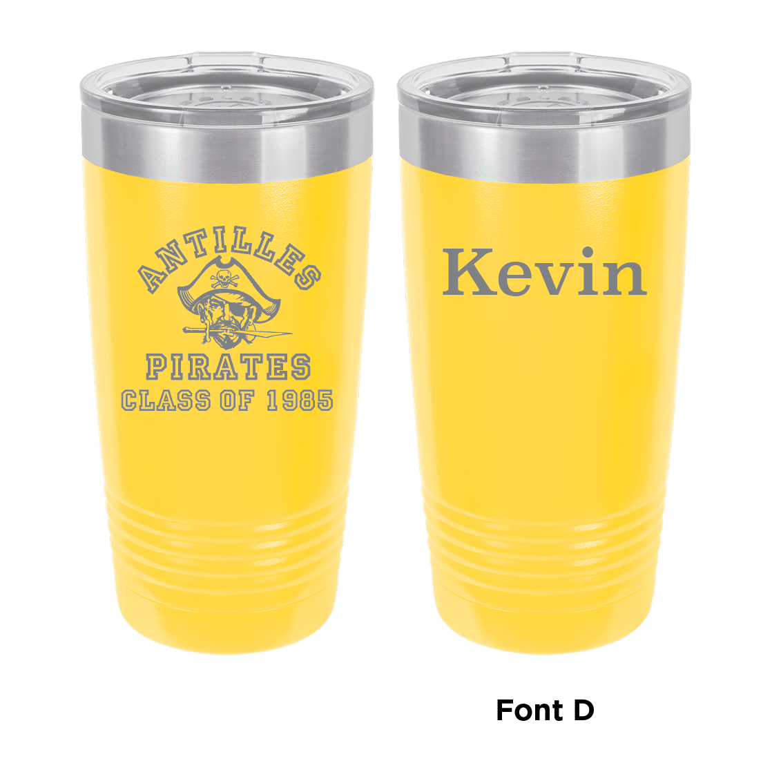 Antilles High School Pirates Class of 1985 20 oz Tumbler