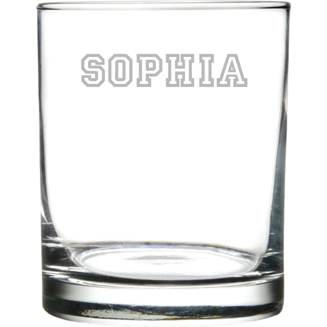 Lakewood High School Old Fashioned Glass - Flat Base