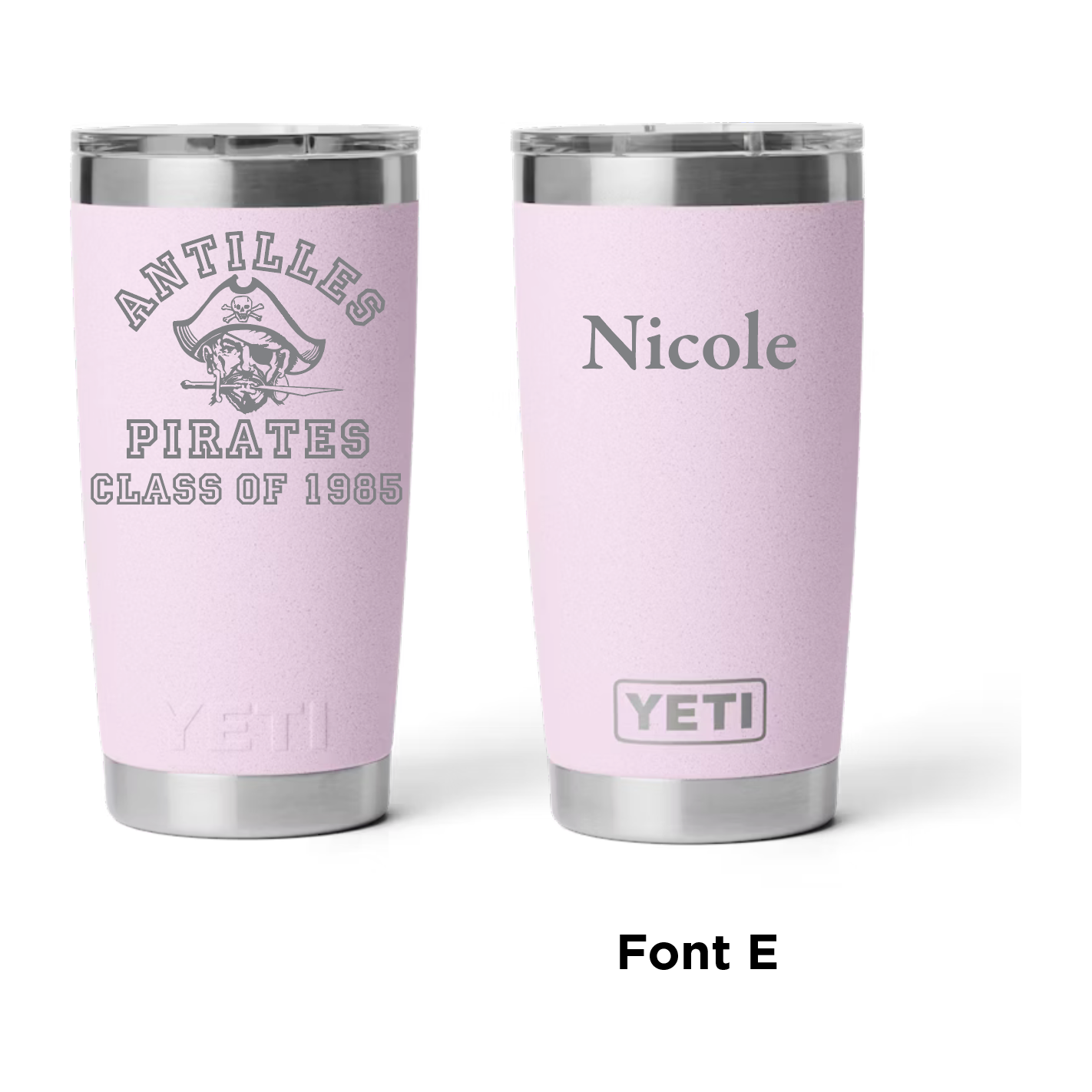 Antilles High School Pirates Class of 1985 20 oz Yeti Rambler