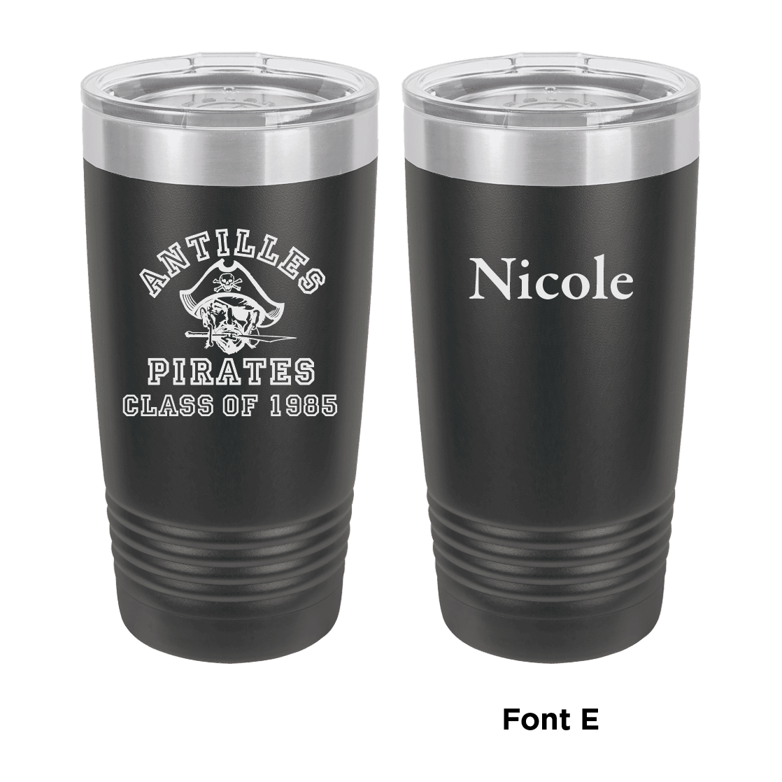Antilles High School Pirates Class of 1985 20 oz Tumbler