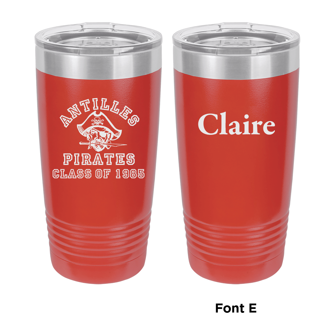 Antilles High School Pirates Class of 1985 20 oz Tumbler