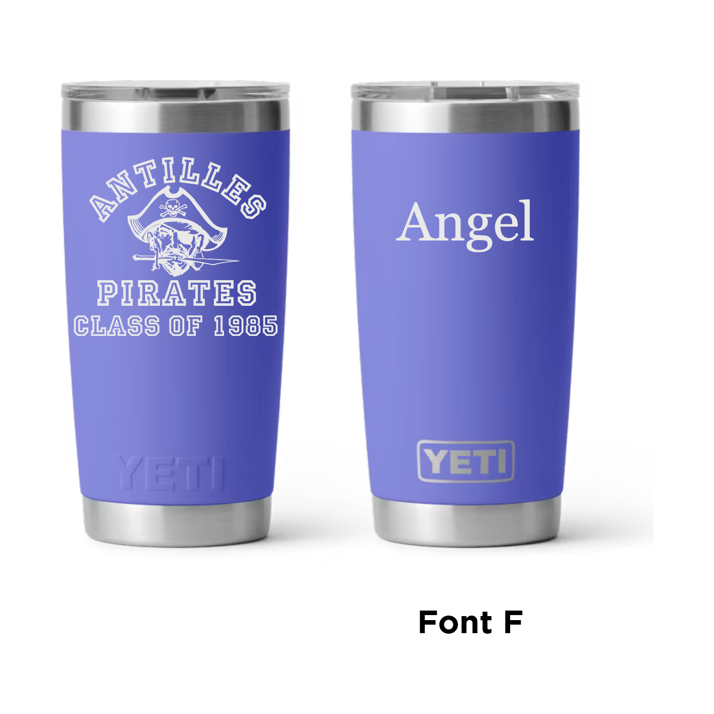 Antilles High School Pirates Class of 1985 20 oz Yeti Rambler