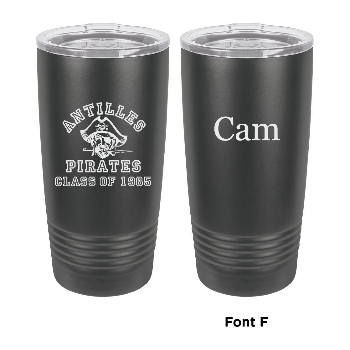 Antilles High School Pirates Class of 1985 20 oz Tumbler