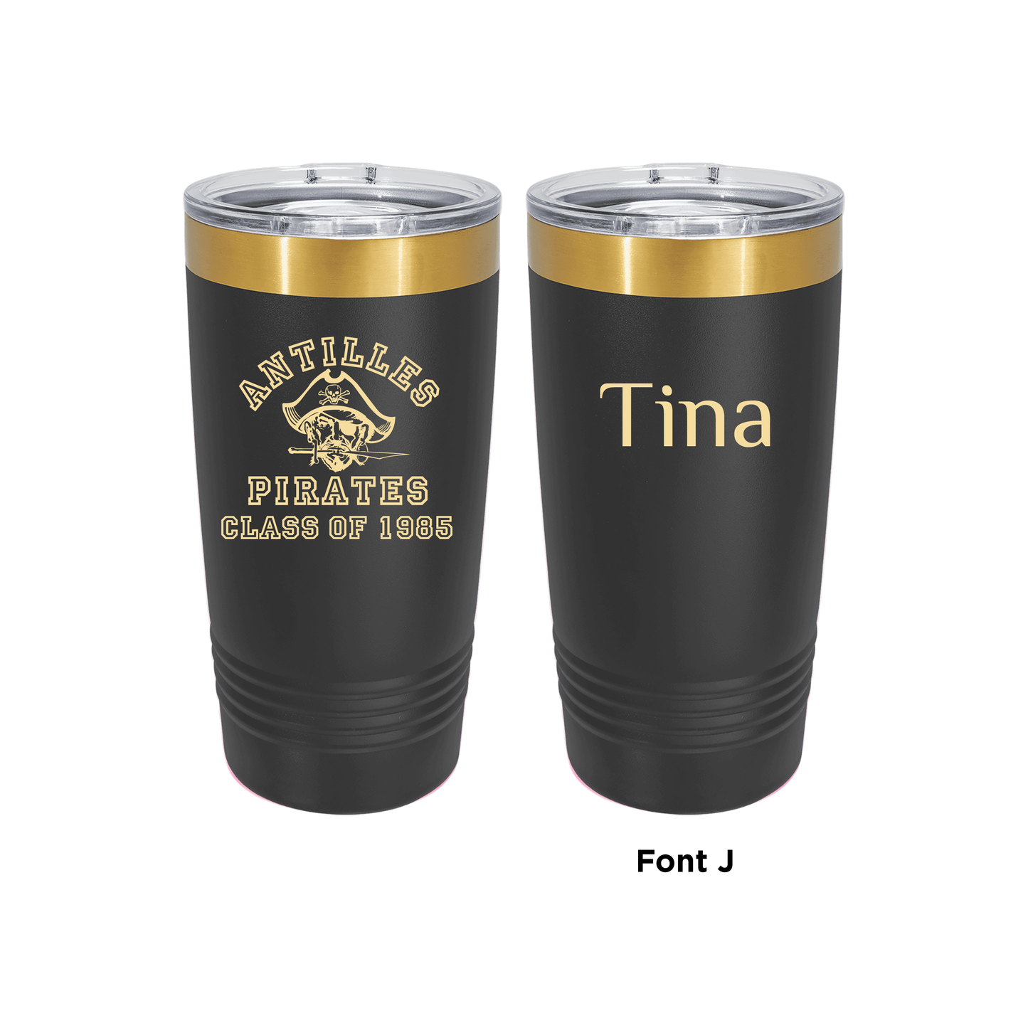 Antilles High School Pirates Class of 1985 20 oz Tumbler