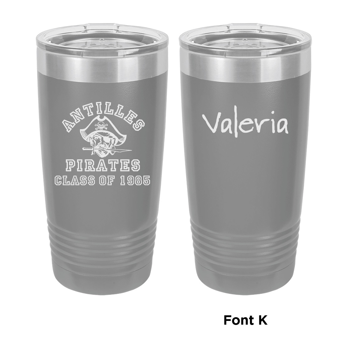 Antilles High School Pirates Class of 1985 20 oz Tumbler
