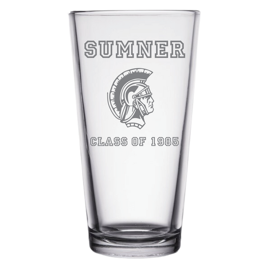 Sumner High School Class of 1985 Pint Glass