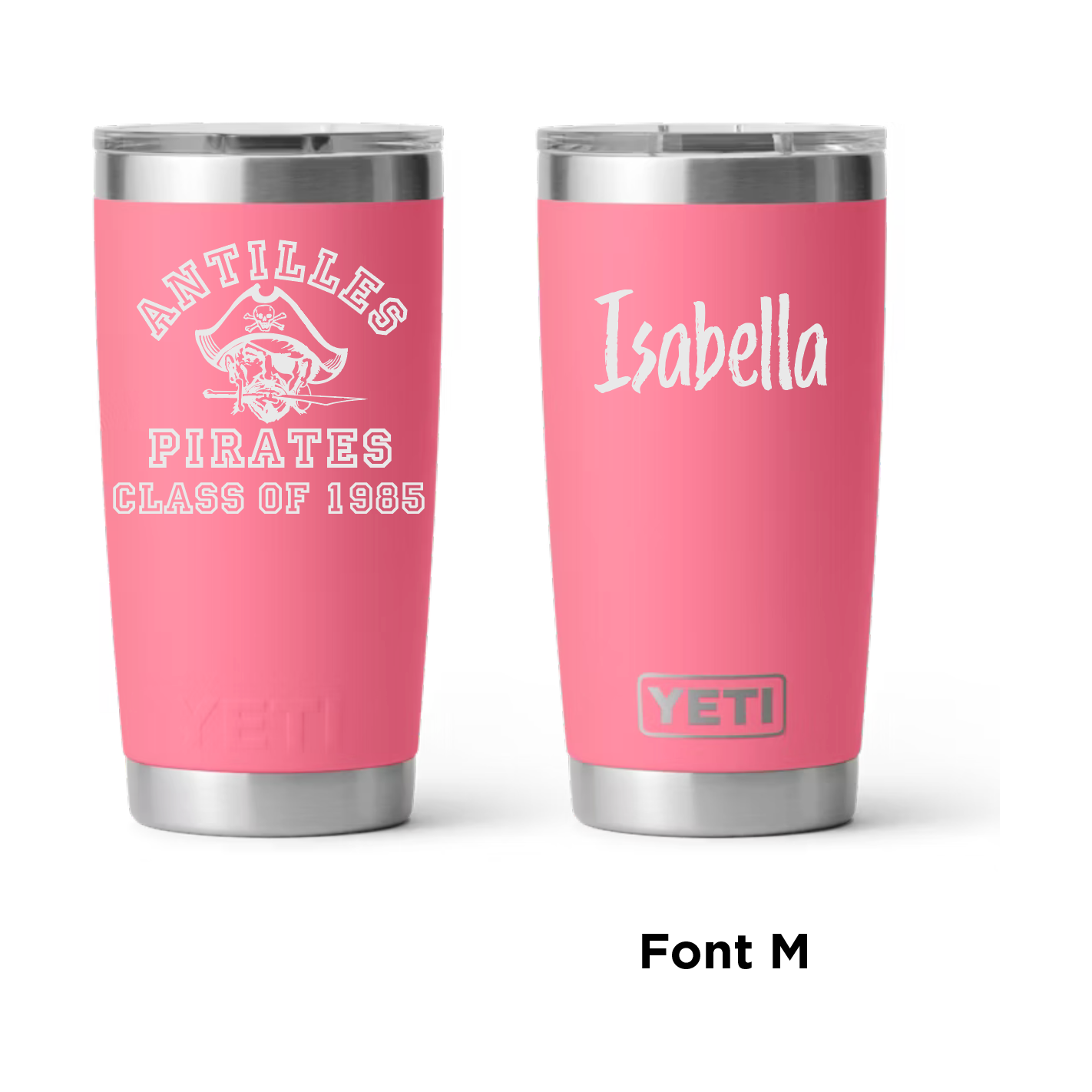 Antilles High School Pirates Class of 1985 20 oz Yeti Rambler