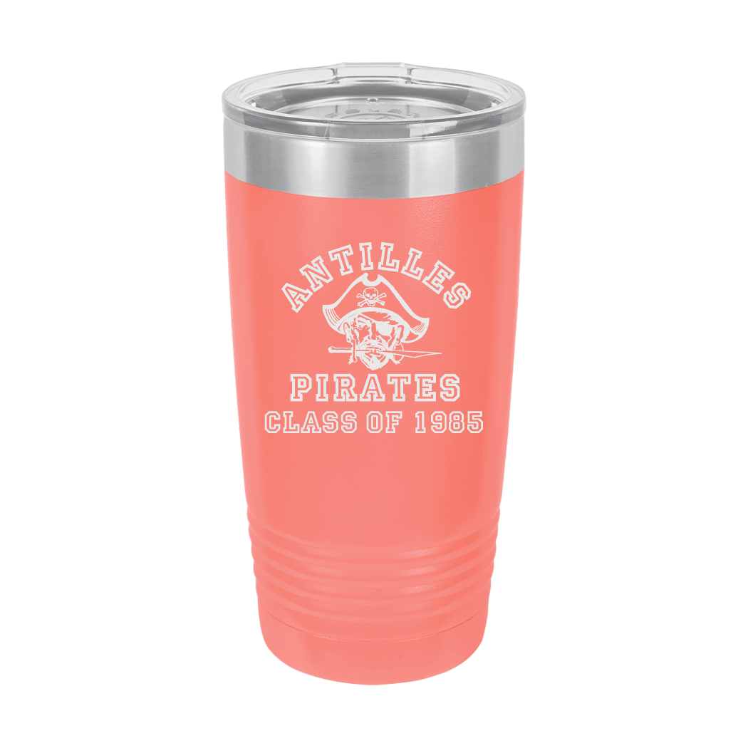 Antilles High School Pirates Class of 1985 20 oz Tumbler