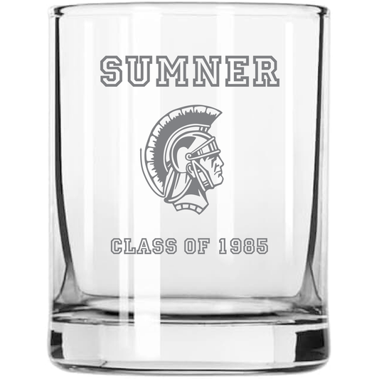 Sumner High School Class of 1985 3 oz Jigger (Shot Glass)