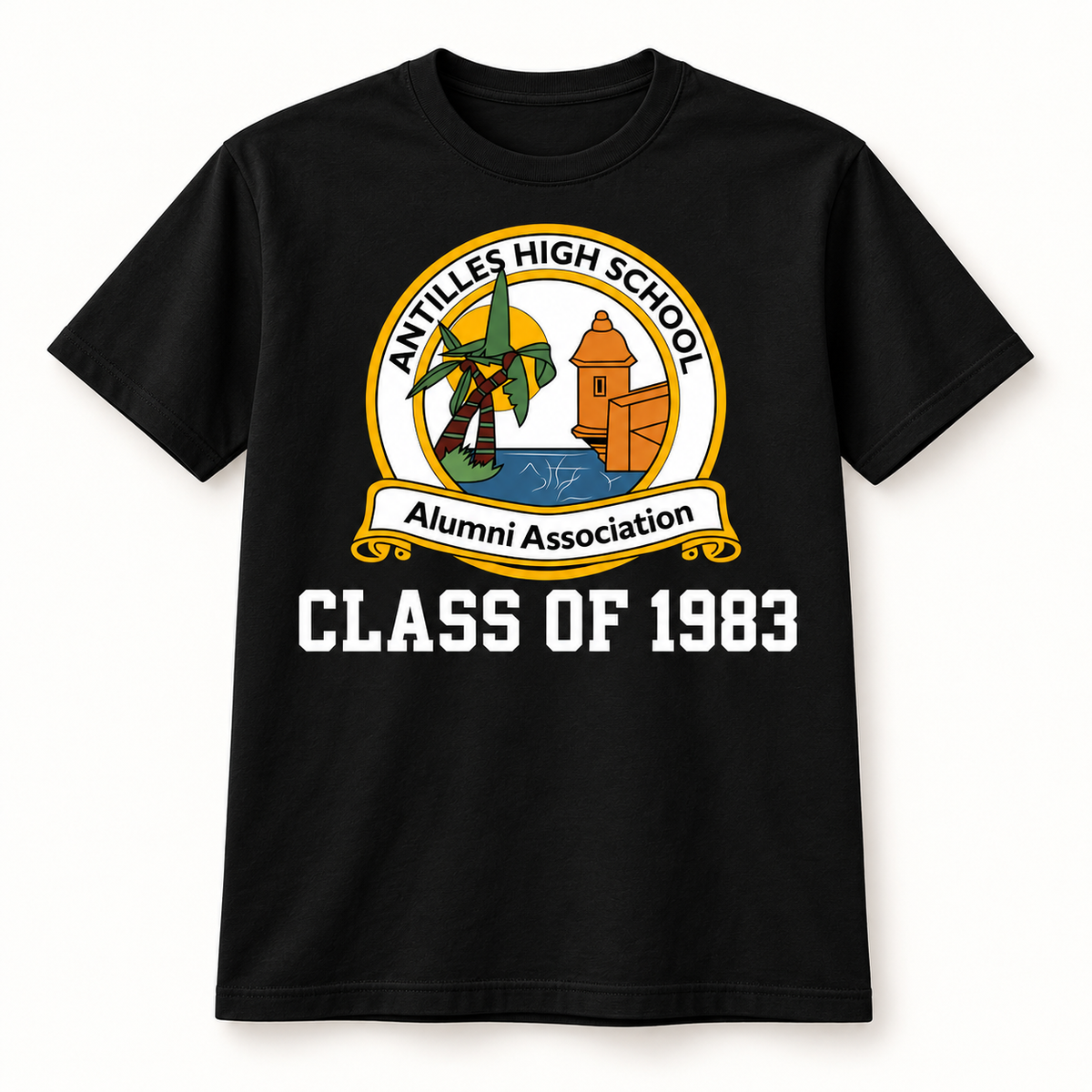 Core Cotton Tee | CLASSIC+ | Black | AHSAA — sample CLASS OF 1983