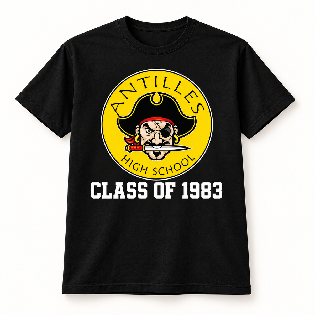 Core Cotton Tee | CLASSIC+ | Black | New Pirate — sample CLASS OF 1983