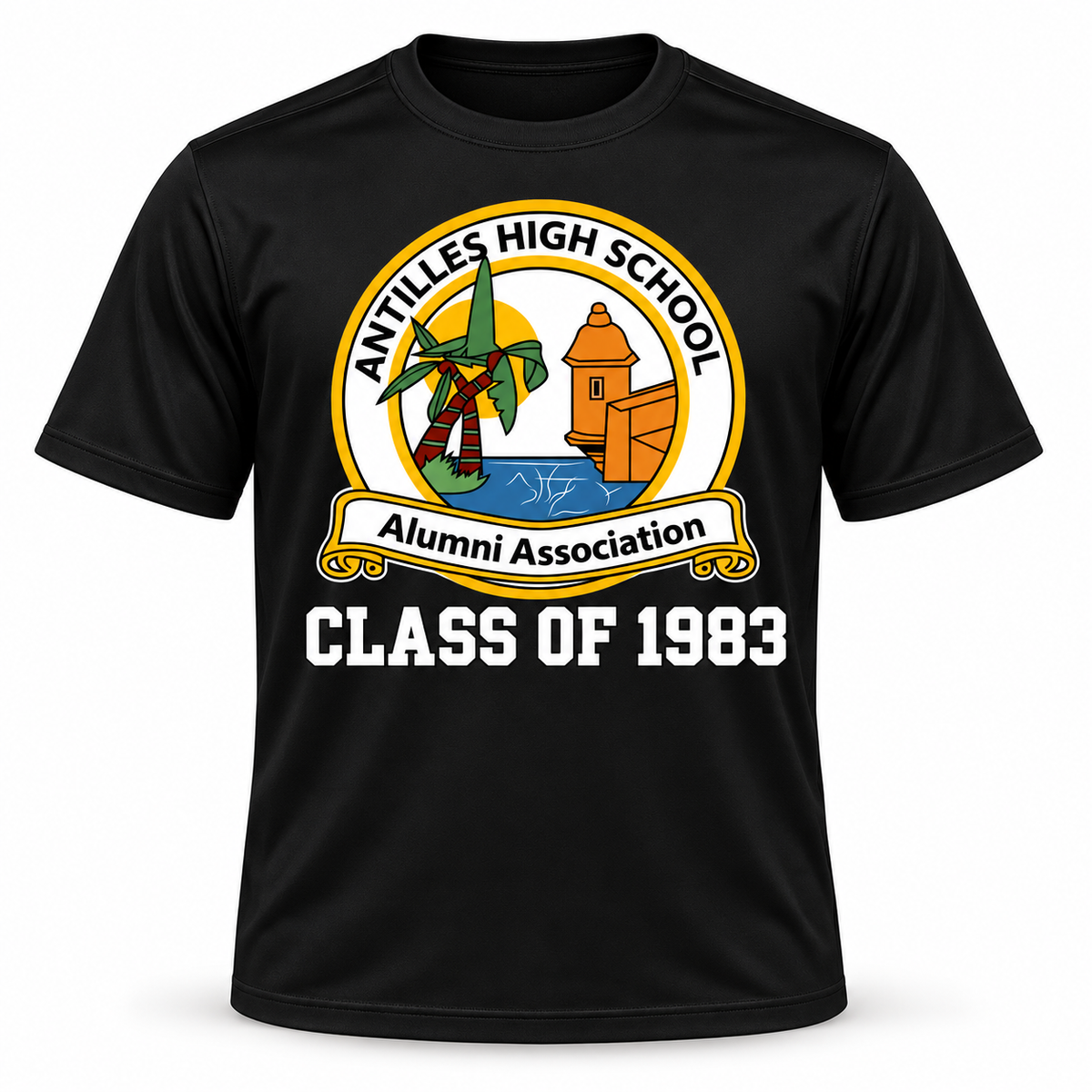 Performance Tee | CLASSIC+ | Black | AHSAA — sample CLASS OF 1983