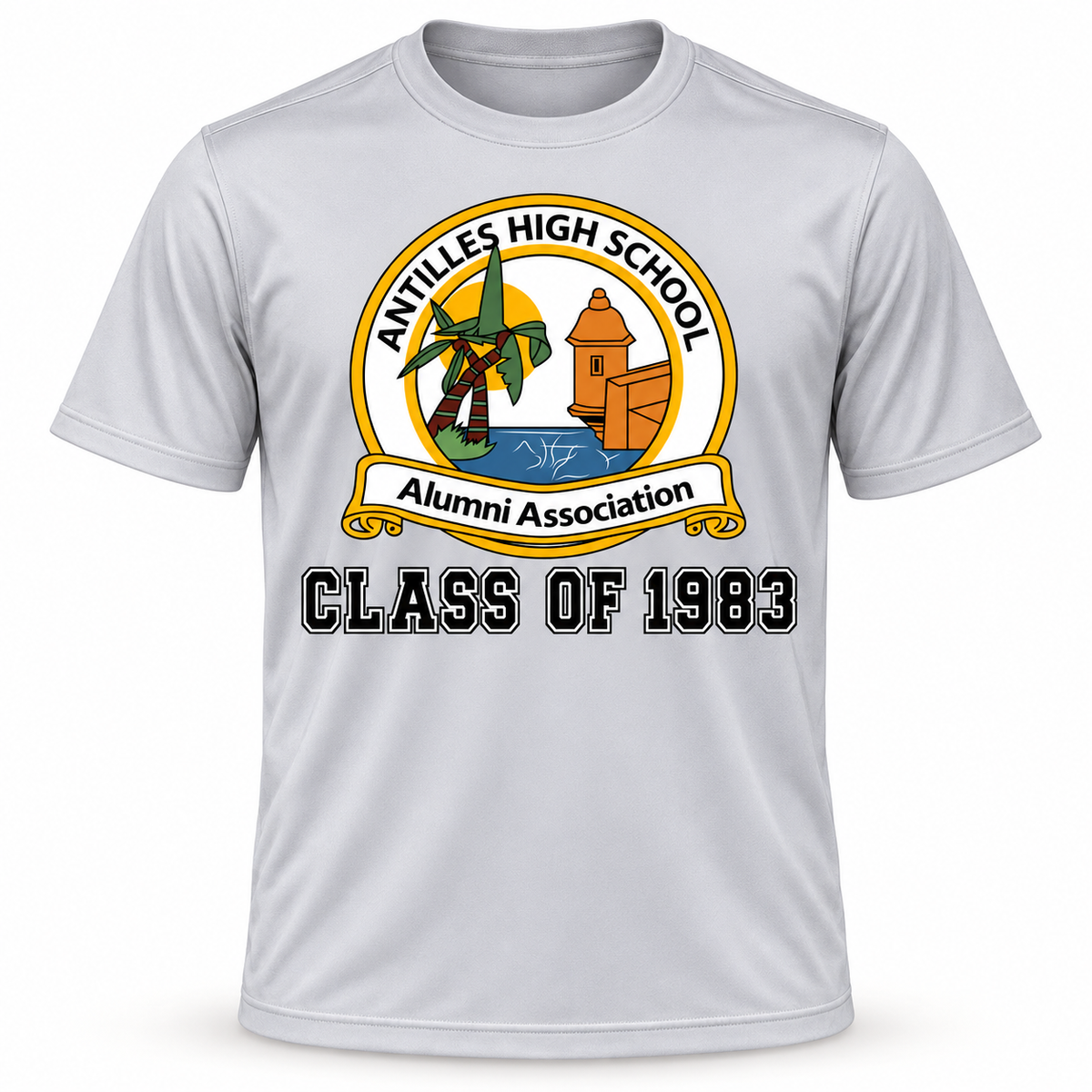 Performance Tee | CLASSIC+ | Grey | AHSAA — sample CLASS OF 1983