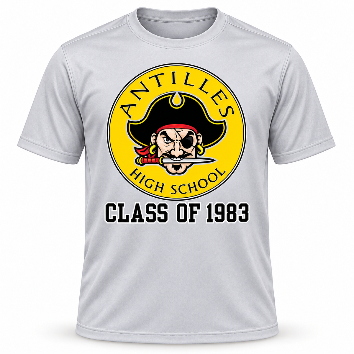Performance Tee | CLASSIC+ | Grey | New Pirate — sample CLASS OF 1983