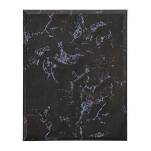 9" x 12" Value Black Marble Finish Plaque