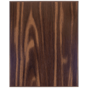 8" x 10" Walnut Finish Plaque with 45 Degree Bevel Edge