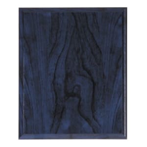 7" x 9" Blue Woodgrain Plaque